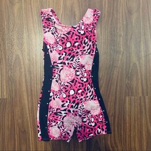 Girls gymnastic leotard - size 6/7